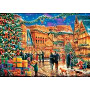 Trefl Town Square at Christmas Puzzle 1000 Teile