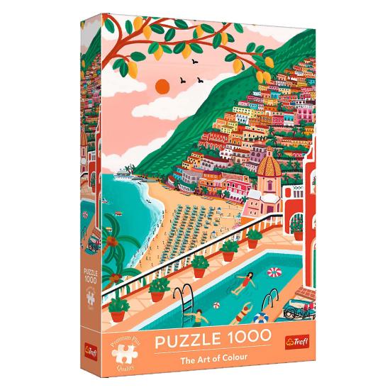Puzzl Trefl Positano, Italien 1000 Teile Puzzl Trefl Positano, Italien 1000 Teile