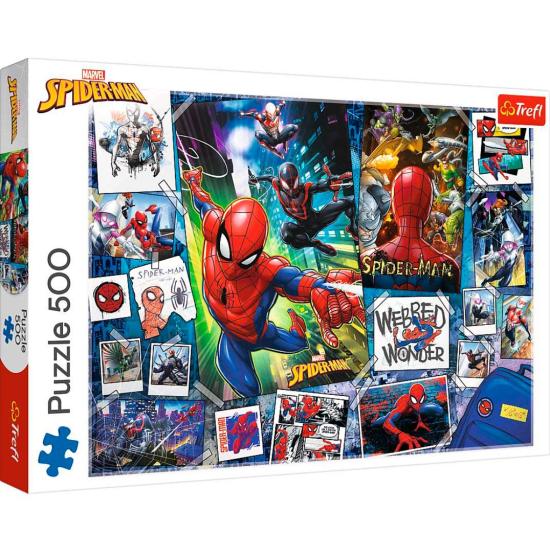 Trefl Spiderman Poster Puzzle 500 Teile