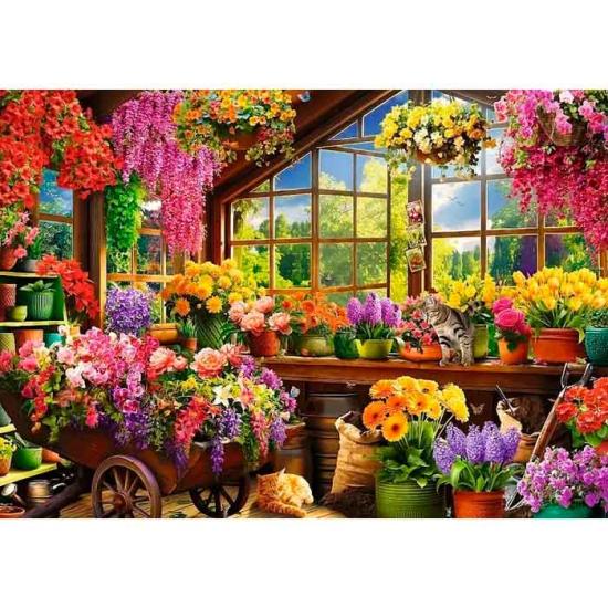 Puzzle Trefl Frühlingsvorbereitungen 1000 Teile