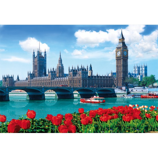 Puzzle Trefl Westminster Bridge und Parlament London d