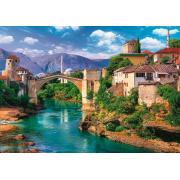 Trefl Alte Brücke in Mostar, Bosnien Puzzle mit 500 Teilen