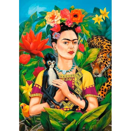 Puzzle Trefl Dschungelporträt 1000 Teile