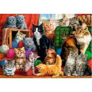 Trefl Feline Meeting Puzzle 1000 Teile