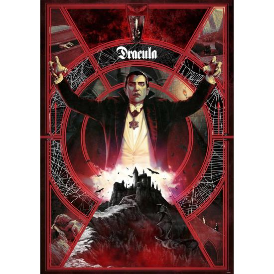 Trefl Puzzle Halle des Horrors: Dracula 1000 Teile