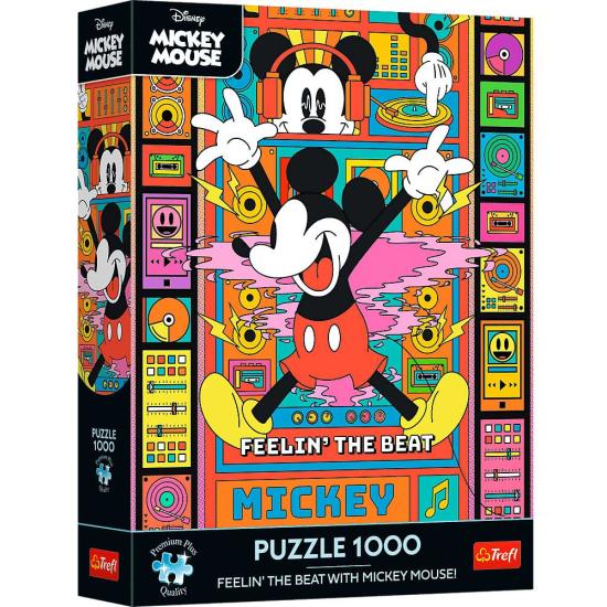 Puzzle Trefl Spüre Den Beat Mit Mickey Mouse 1000 Teile