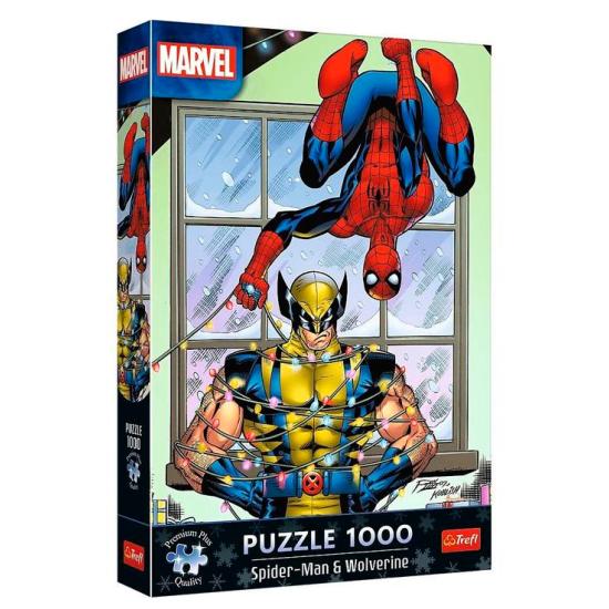 Puzzle Trefl Spider-Man & Wolverine 1000 Teile