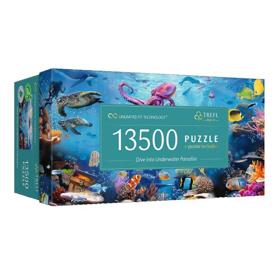Puzzle Trefl Tauchen Sie Ein In Das Unterwasserparadies 13500 Te Puzzle Trefl Tauchen Sie Ein In Das Unterwasserparadies 13500 Te