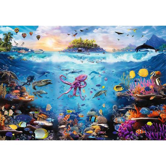Puzzle Trefl Tauchen Sie Ein In Das Unterwasserparadies 13500 Te Puzzle Trefl Tauchen Sie Ein In Das Unterwasserparadies 13500 Te