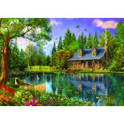 Trefl Puzzle Idyllischer Nachmittag am See 4000 Teile