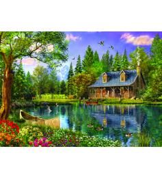 Trefl Puzzle Idyllischer Nachmittag am See 4000 Teile