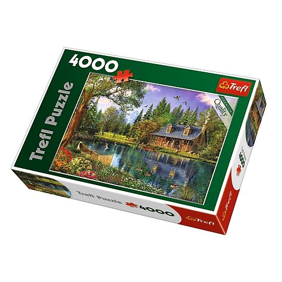 Trefl Puzzle Idyllischer Nachmittag am See 4000 Teile
