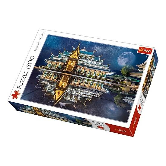 Trefl Tempel Wat Pa Phu Kon, Thailand 1500 Teile Puzzle