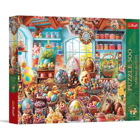 Puzzle Trefl Oster-Süßwarenladen 500 Teile