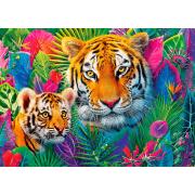 Puzzle Trefl Tiger Im Dschungel 500 Teile
