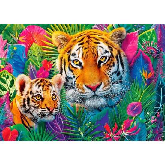 Puzzle Trefl Tiger Im Dschungel 500 Teile