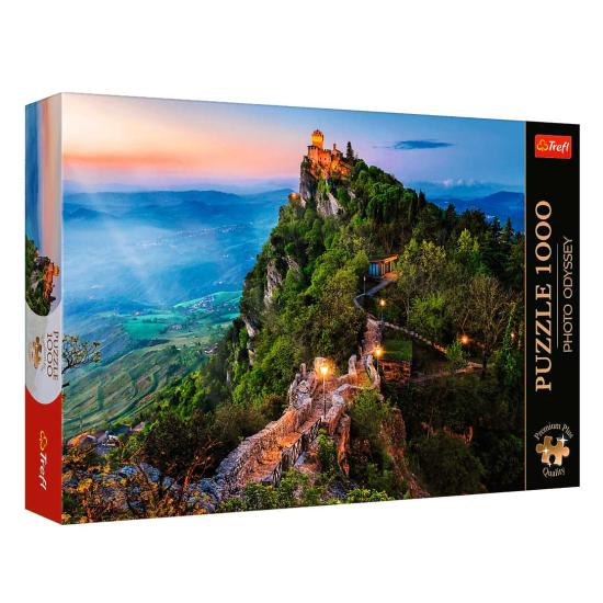 Puzzle Trefl Cesta Tower, San Marino 1000 Teile Puzzle Trefl Cesta Tower, San Marino 1000 Teile