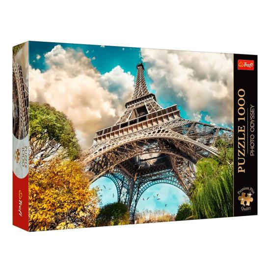 Puzzle Trefl Eiffelturm In Paris, Frankreich 1000 Teile