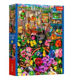 Puzzl Trefl Gartenarbeit 2x500 Teile