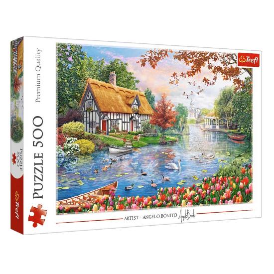 Puzzle Trefl Ein Ruhiger Zufluchtsort 500 Teile