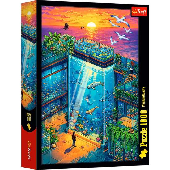 Puzzle Trefl Ein Blick In Die Tiefe 1000 Teile