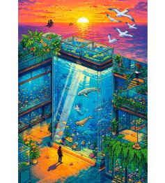 Puzzle Trefl Ein Blick In Die Tiefe 1000 Teile