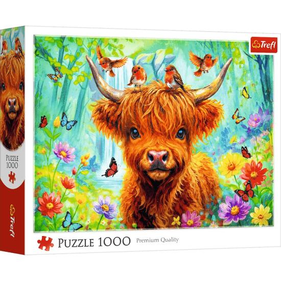 Puzzle Trefl Hochlandrind 1000 Teile