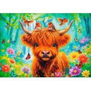 Puzzle Trefl Hochlandrind 1000 Teile