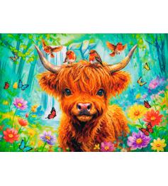 Puzzle Trefl Hochlandrind 1000 Teile