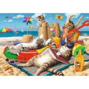 Trefl Feline Vacation Puzzle 1000 Teile