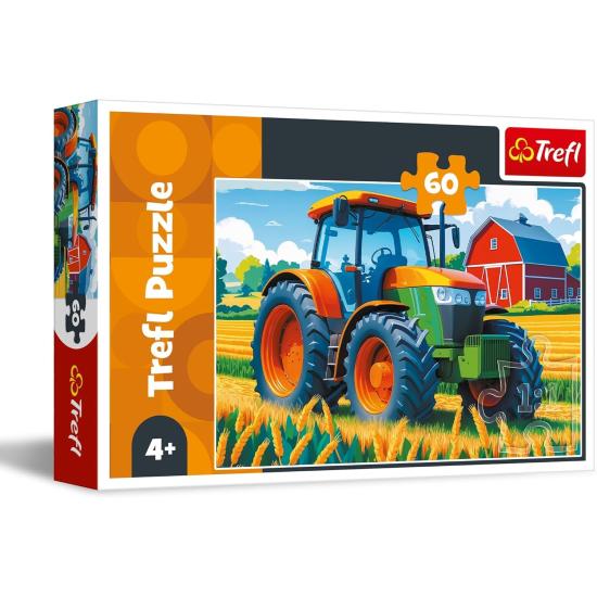 Puzzle Trefl Fahrzeug des Bauern XXL 60-teiliges