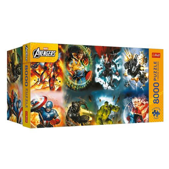 Puzzle Trefl Avengers Legenden In Aktion 8000 Teilen