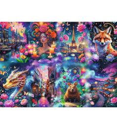 Puzzle Trefl Avengers Legenden In Aktion 9000 Teilen