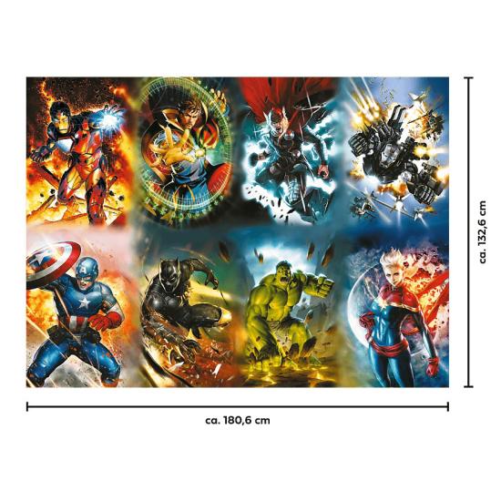 Puzzle Trefl Avengers Legenden In Aktion 8000 Teilen