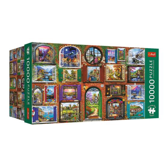 Puzzle Trefl Fenster Der Jahreszeiten 10000 Teilen