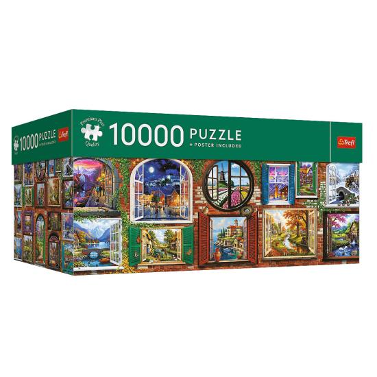 Puzzle Trefl Fenster Der Jahreszeiten 10000 Teilen