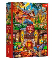 Puzzl Trefl Bergtour 2x500 Teile