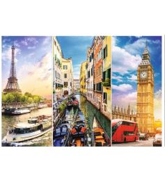 Trefl Puzzle Reise durch Europa mit 4000 Teilen