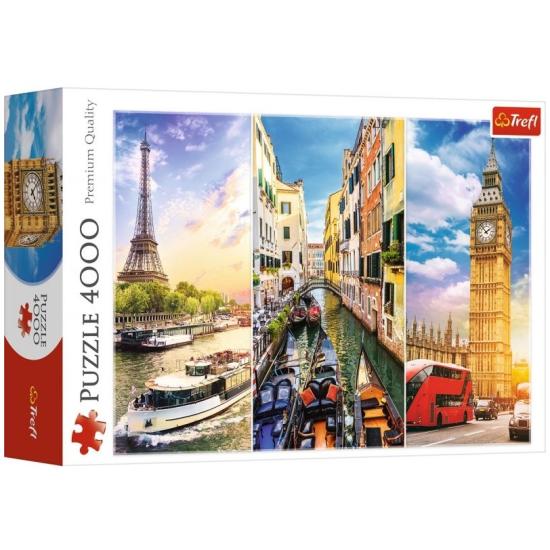 Trefl Puzzle Reise durch Europa mit 4000 Teilen Trefl Puzzle Reise durch Europa mit 4000 Teilen