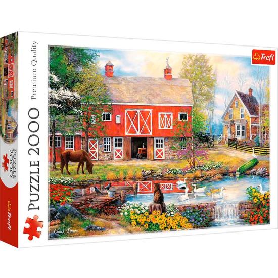 Trefl Ländliches Leben Puzzle 2000 Teile
