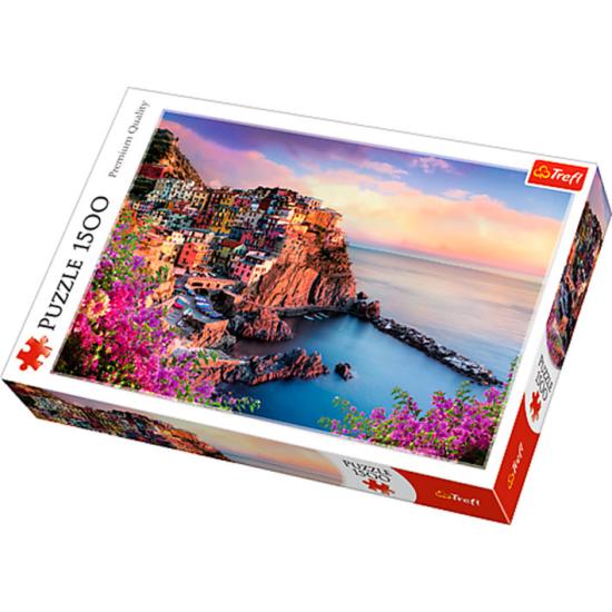 Trefl Ansicht von Manarola Puzzle 1500 Teile