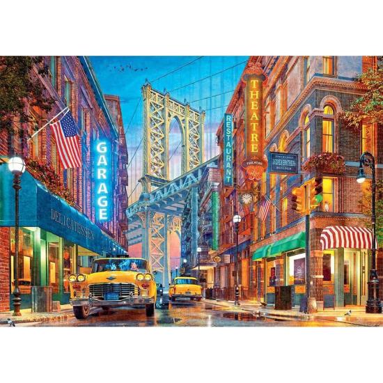 Puzzle Trefl Blick auf die Manhattan Bridge 500 Teile