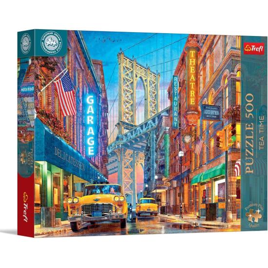 Puzzle Trefl Blick auf die Manhattan Bridge 500 Teile