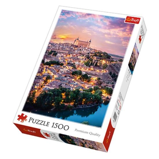 Trefl Puzzle Ansichten der Stadt Toledo, Spanien mit 1500 Teilen