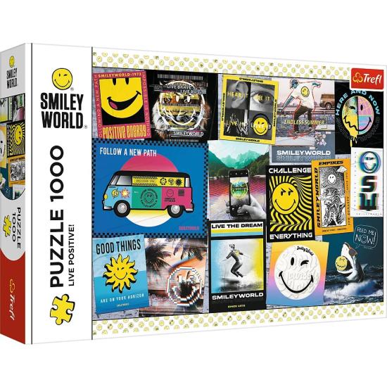 Trefl Live Positive Puzzle, Smiley 1000 Teile Trefl Live Positive Puzzle, Smiley 1000 Teile