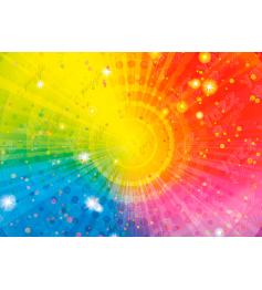 Yazz Abstraktes Regenbogen-Puzzle 1000 Teile