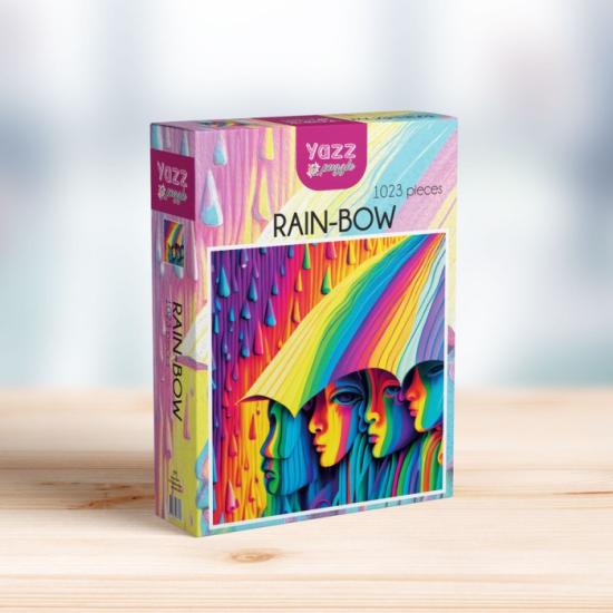 Yazz Regenbogen-Puzzle mit 1023 Teilen