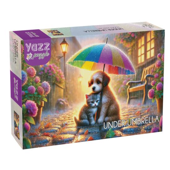 Puzzle Yazz Unter Dem Regenschirm 1000 Teile