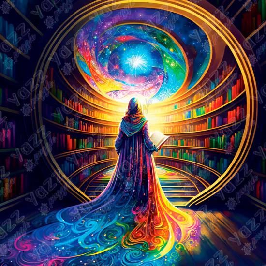 Yazz Multiversal Library Puzzle mit 1023 Teilen