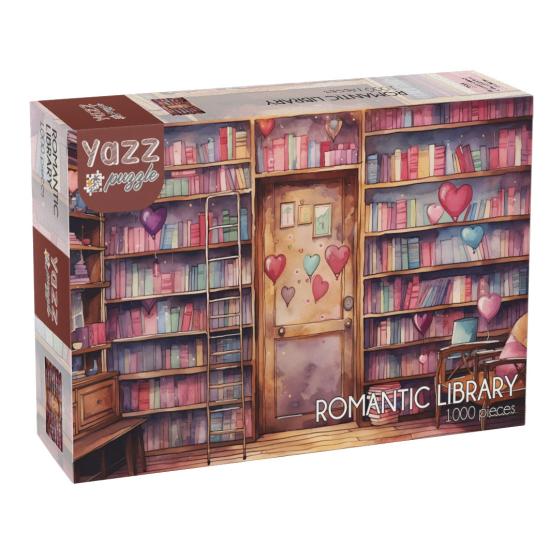Puzzle Yazz Romantische Bibliothek 1000 Teile